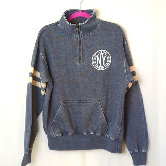 U.S Vintage 1965 Gray Heather Sweatshirt Fire Island Graphic Medium - Picture 1 of 7